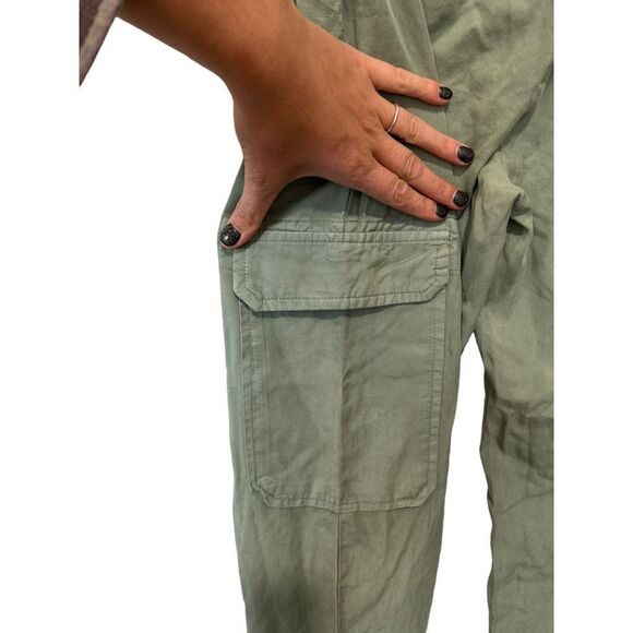 Saks Fifth Avenue 100% Lyocell Light Green Drawstring Jogger Pants Size XS - Picture 12 of 12